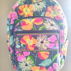 Vera Bradley Jazzy Blooms Backpack